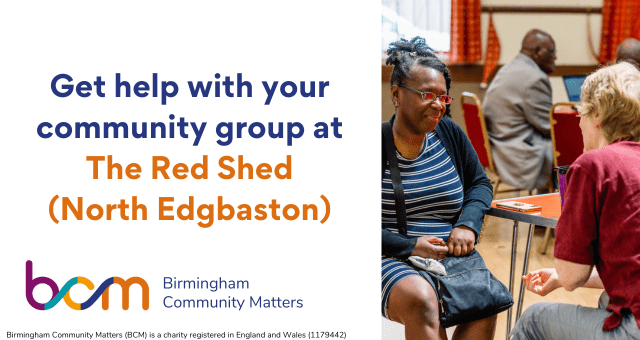 Get help with your community group at The Red Shed